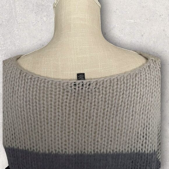 Lucky Brand | Women’s Bold Stripe Wool Blend Pullover Sweater Size Small S - Picture 8 of 11